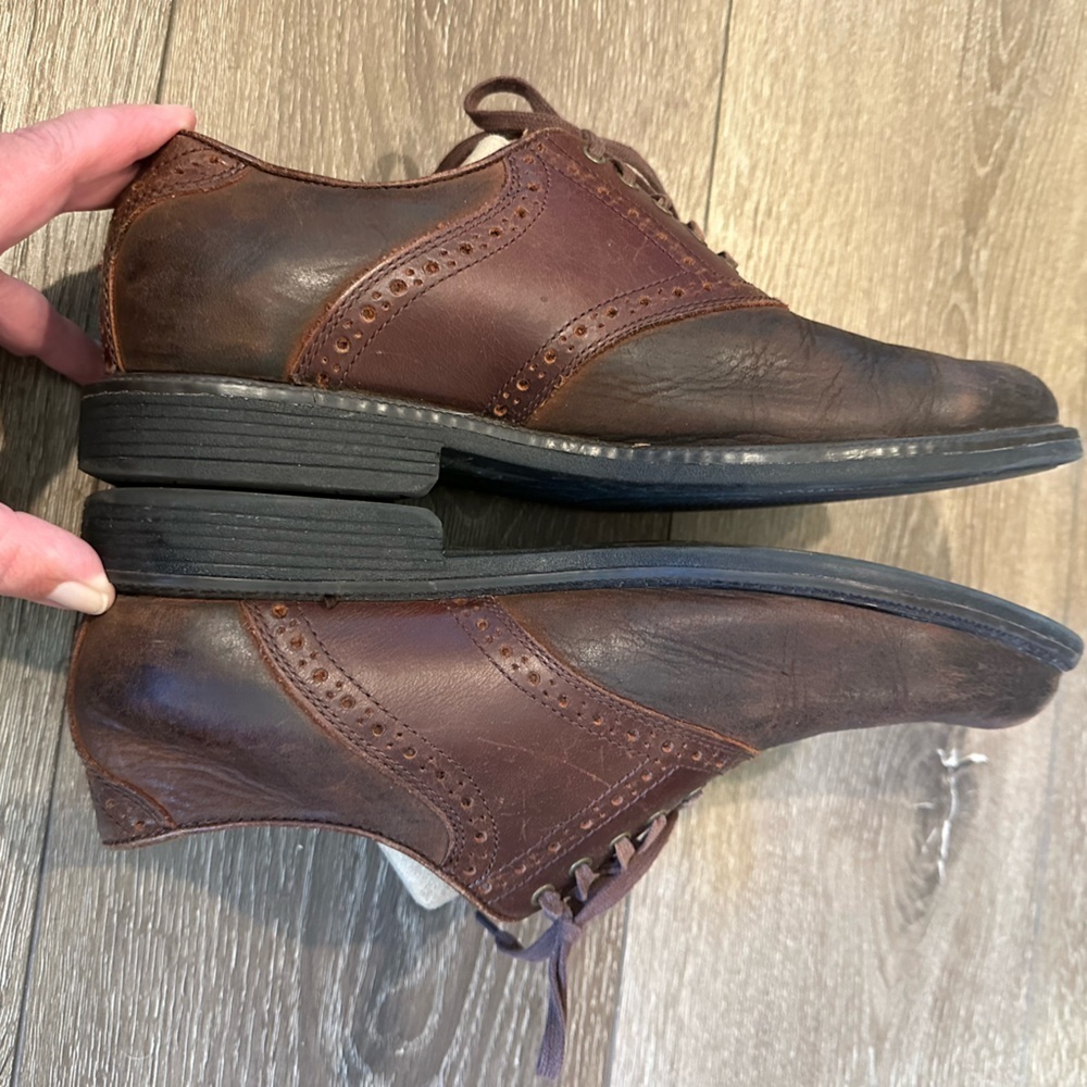 Johnson & Murphy Oxford XC4 System Waterproof Sheepskin Men’s Size 8 - Picture 7 of 11